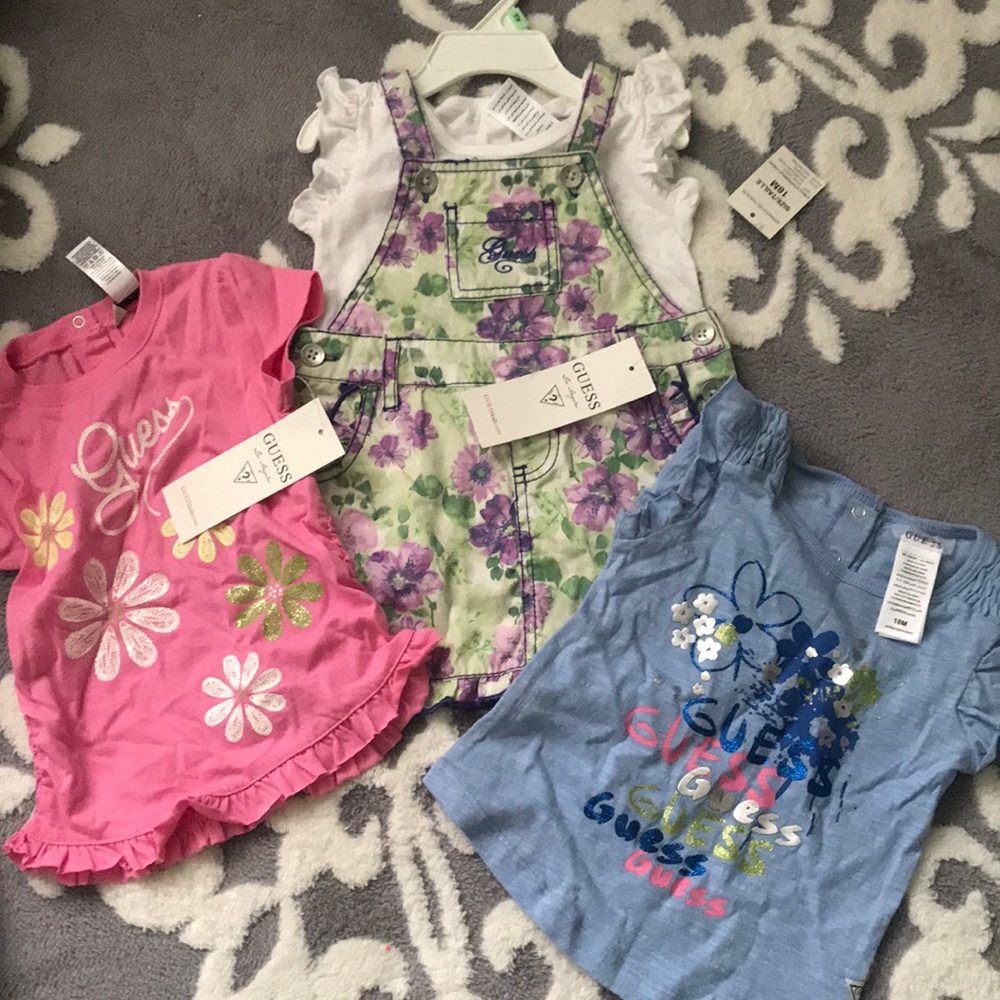 Guess baby girl bundle